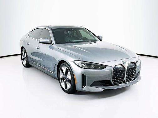 Skyscraper Grey Metallic 2024 BMW i4 Gran Coupe xDrive40