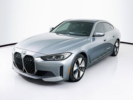 Skyscraper Grey Metallic 2024 BMW i4 Gran Coupe xDrive40