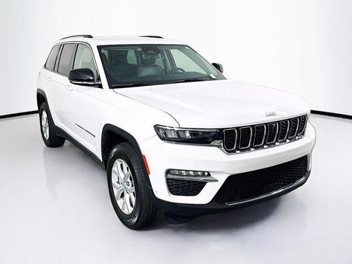 Bright White Clearcoat 2023 Jeep Grand Cherokee Limited