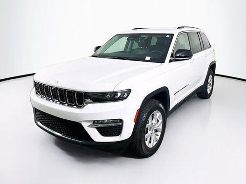 Bright White Clearcoat 2023 Jeep Grand Cherokee Limited