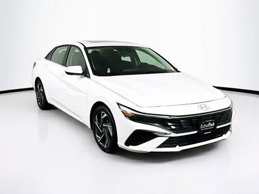 Serenity White 2025 Hyundai ELANTRA SEL
