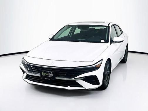 Serenity White 2025 Hyundai ELANTRA SEL