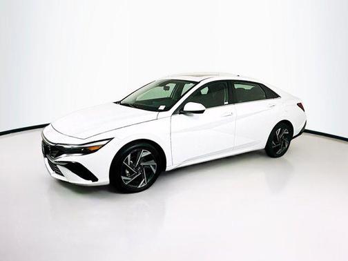 Serenity White 2025 Hyundai ELANTRA SEL