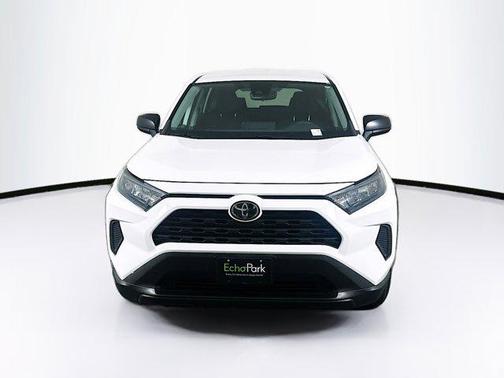 White 2022 Toyota RAV4 LE