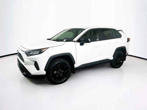 White 2022 Toyota RAV4 LE