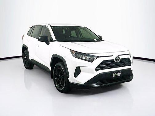 White 2022 Toyota RAV4 LE