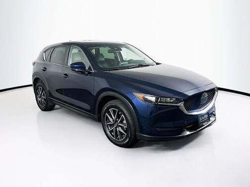 Deep Crystal Blue Mica 2018 Mazda CX-5 Touring