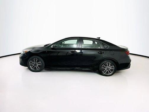 Aurora Black 2023 Kia Forte GT-Line