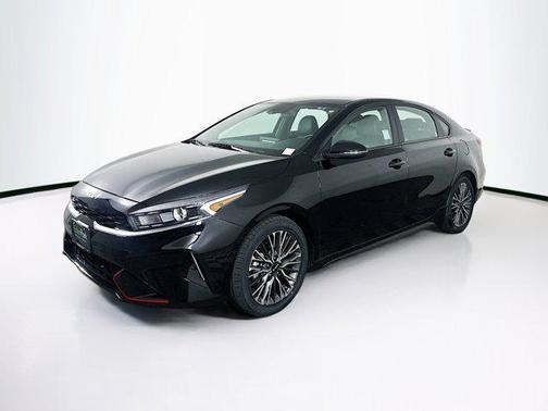 Aurora Black 2023 Kia Forte GT-Line