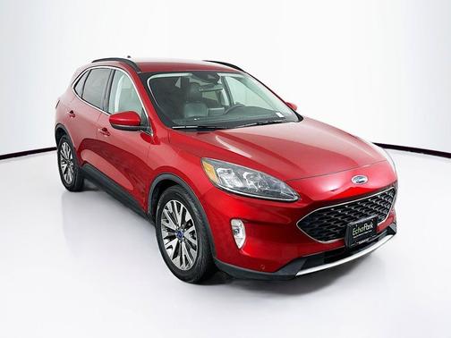 Rapid Red Metallic Tinted Clearcoat 2022 Ford Escape Titanium