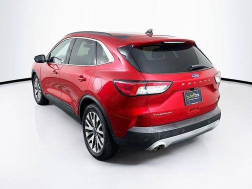 Rapid Red Metallic Tinted Clearcoat 2022 Ford Escape Titanium