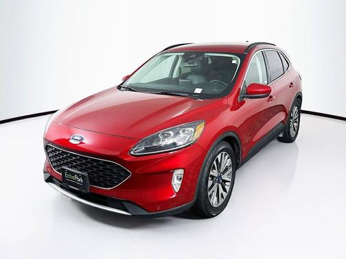 Rapid Red Metallic Tinted Clearcoat 2022 Ford Escape Titanium