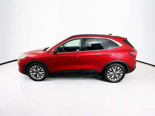 Rapid Red Metallic Tinted Clearcoat 2022 Ford Escape Titanium