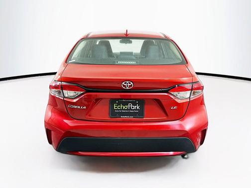 Barcelona Red Metallic 2020 Toyota Corolla LE