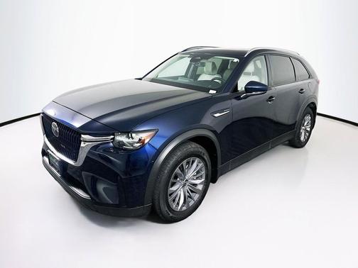 Deep Crystal Blue Mica 2024 Mazda CX-90 PHEV Preferred