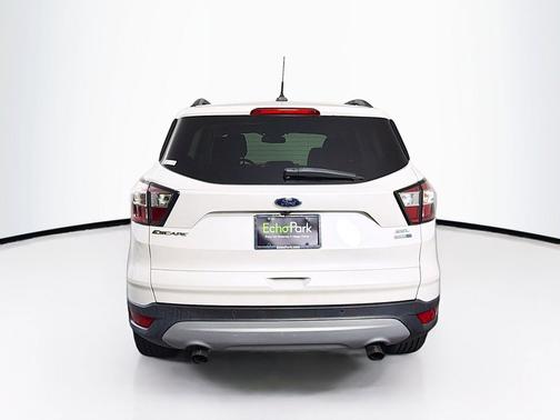 White Platinum Metallic Tri-Coat 2018 Ford Escape SEL