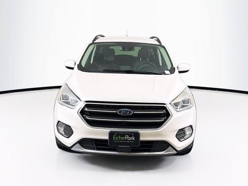 White Platinum Metallic Tri-Coat 2018 Ford Escape SEL