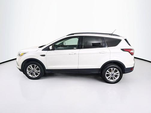 White Platinum Metallic Tri-Coat 2018 Ford Escape SEL