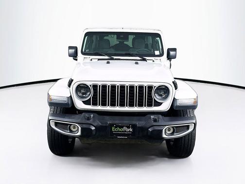 Bright White Clearcoat 2025 Jeep Wrangler 4xe Sahara