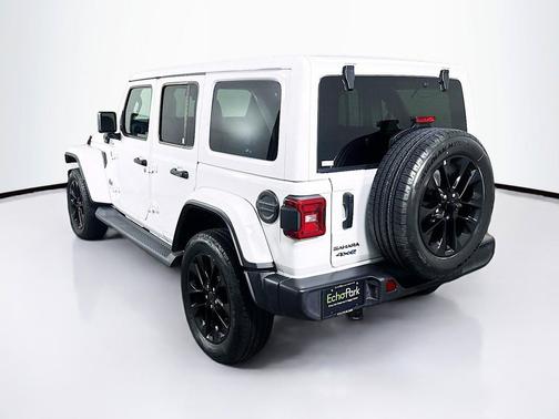 Bright White Clearcoat 2025 Jeep Wrangler 4xe Sahara
