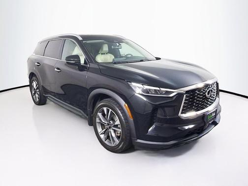 Mineral Black 2023 INFINITI QX60 Luxe
