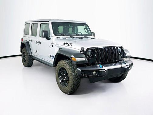 Silver Zynith Clearcoat 2023 Jeep Wrangler 4xe Base