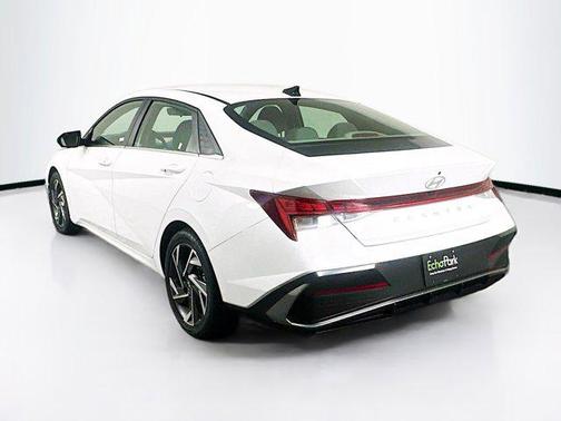 Serenity White 2025 Hyundai ELANTRA SEL