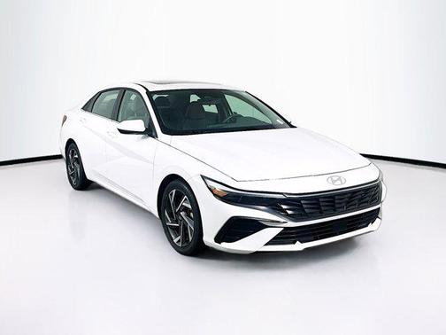 Serenity White 2025 Hyundai ELANTRA SEL