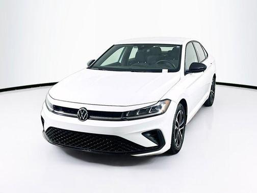 Pure White 2025 Volkswagen Jetta 1.5T Sport