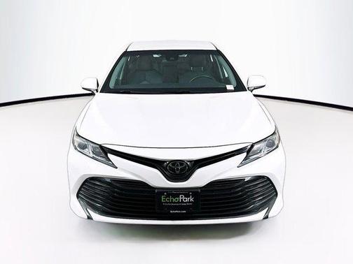Super White 2020 Toyota Camry LE