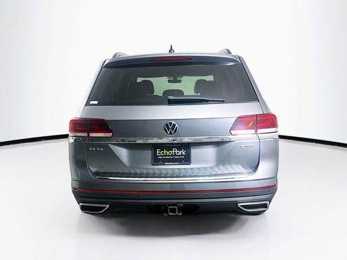 Platinum Gray Metallic 2022 Volkswagen Atlas 3.6L SE w/Technology