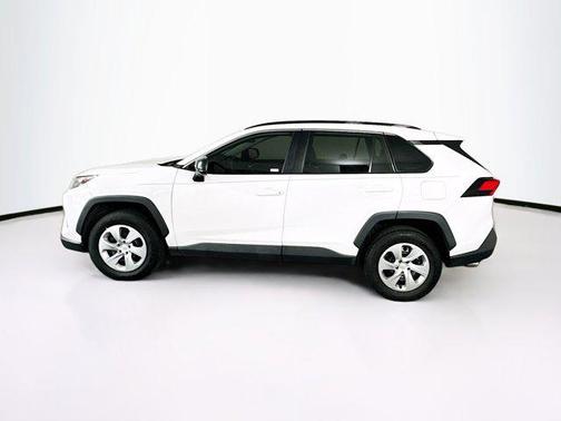 Super White 2020 Toyota RAV4 LE