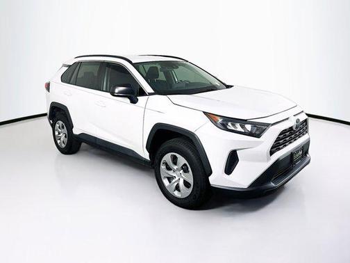 Super White 2020 Toyota RAV4 LE