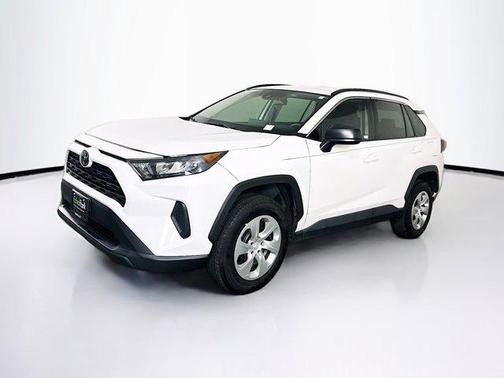 Super White 2020 Toyota RAV4 LE