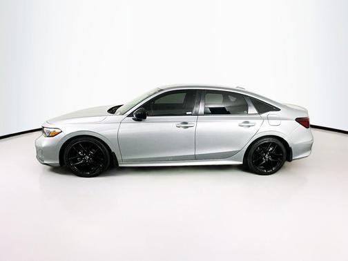 Solar Silver Metallic 2025 Honda Civic Sport