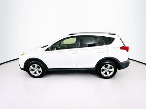 Super White 2015 Toyota RAV4 LE