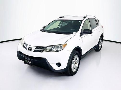 Super White 2015 Toyota RAV4 LE