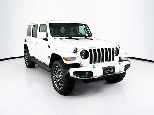 Bright White Clearcoat 2023 Jeep Wrangler 4xe Sahara High Altitude