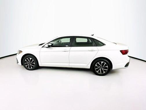 Pure White 2025 Volkswagen Jetta 1.5T S