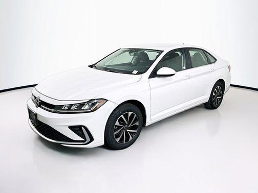 Pure White 2025 Volkswagen Jetta 1.5T S