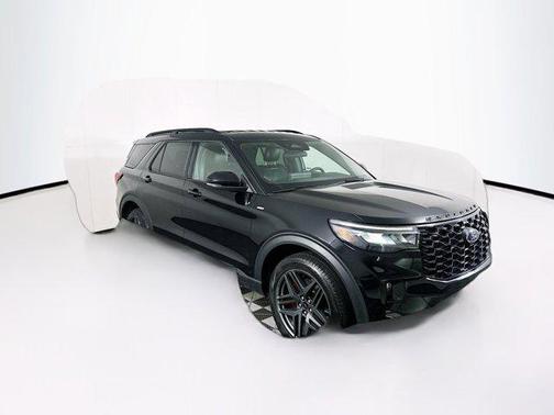 Agate Black Metallic 2025 Ford Explorer ST-Line