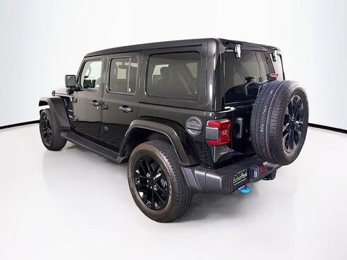 Black Clearcoat 2023 Jeep Wrangler 4xe Sahara