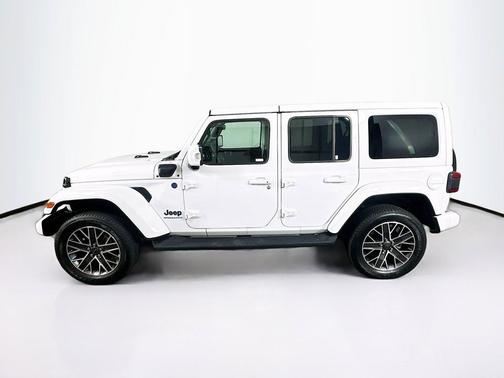 Bright White Clearcoat 2023 Jeep Wrangler 4xe Sahara High Altitude