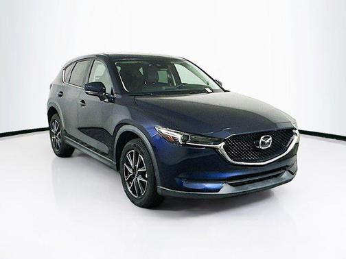 Deep Crystal Blue Mica 2017 Mazda CX-5 Grand Select
