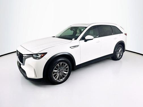 Rhodium White Premium 2024 Mazda CX-90 PHEV Preferred