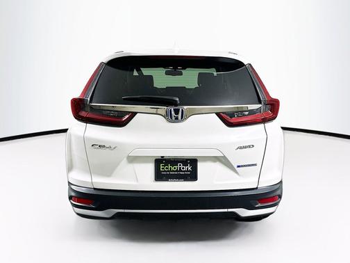 Platinum White Pearl 2021 Honda CR-V Hybrid EX-L
