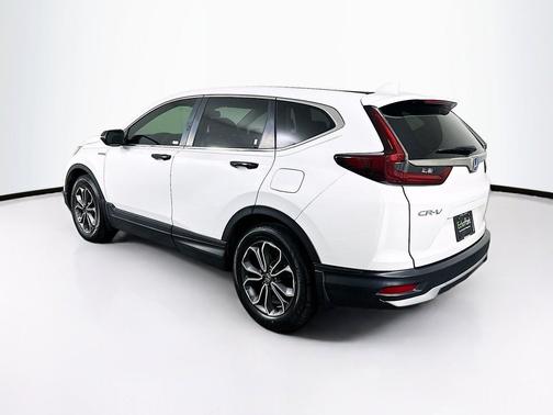 Platinum White Pearl 2021 Honda CR-V Hybrid EX-L