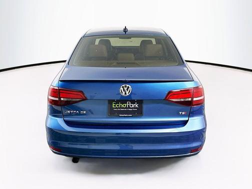 Silk Blue Metallic 2017 Volkswagen Jetta 1.4T SE