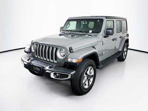Sting-Gray Clearcoat 2023 Jeep Wrangler 4-Door Sahara 4x4