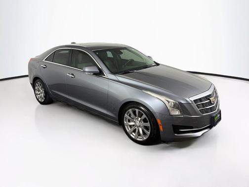 Satin Steel Metallic 2018 Cadillac ATS 2.0L Turbo Luxury